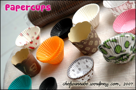 Papercup untuk Cupcakes
