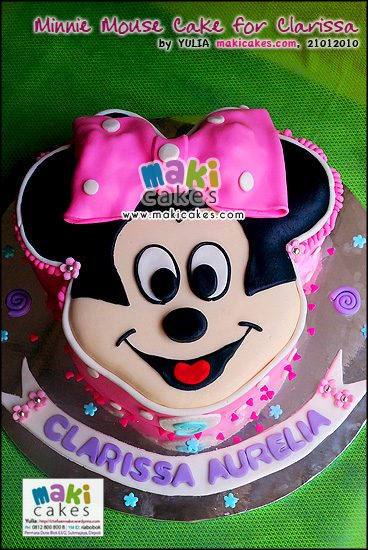minnie mouse cupcakes. Minnie Mouse Cake for Clarissa