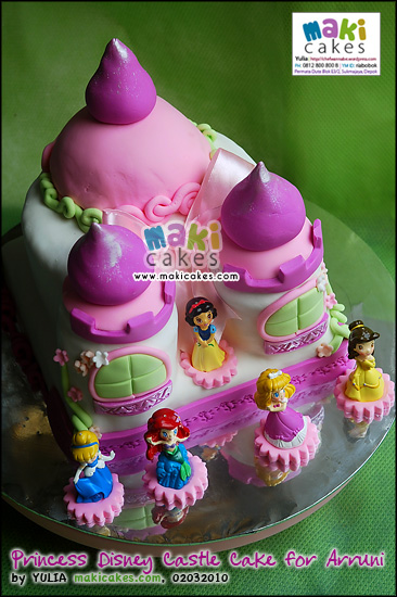 disney princess cake. Princess Disney Castle Cake